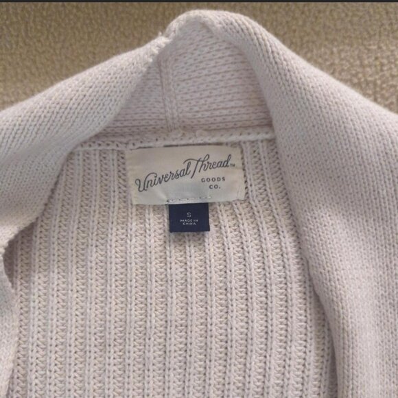 Oversized cream cardigan - Picture 3 of 4